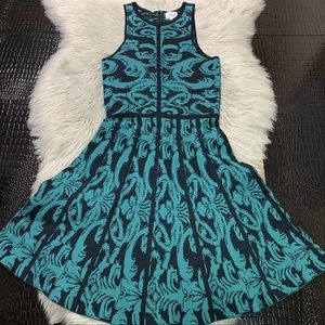 Vintage Parker Cocktail Dress Sleeveless Knit Size XS Stunning